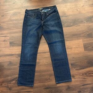 Lucky Brand Women's Dark Blue Straight Leg Jeans